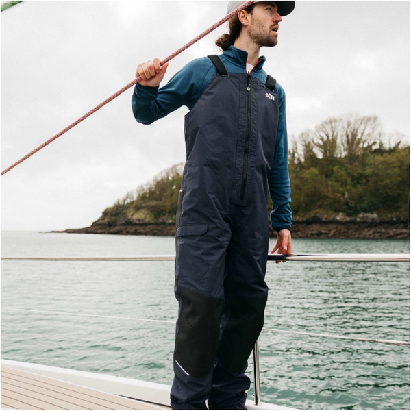 2026 Gill Mens OS3 Coastal Sailing Trousers OS33T - Black